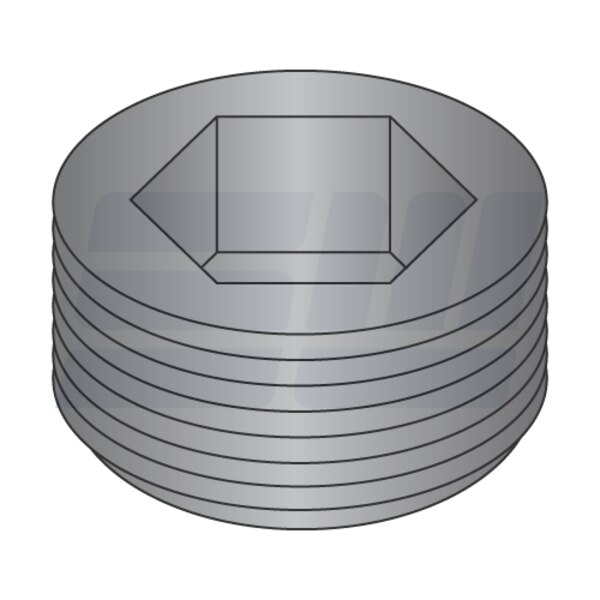 Locking Socket Jam Screw, Alloy Steel Plain, #10-32 X 1/8